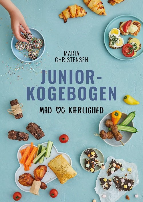 Cover for Maria Christensen · Juniorkogebogen (Hardcover Book) [1. Painos] (2020)