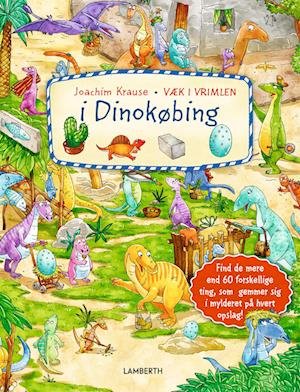 Cover for Joachim Krause · Væk i vrimlen i dinokøbing (Cardboard Book) [1st edition] (2022)