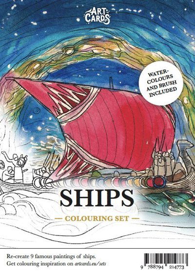 Cover for ArtCards: Ships (Book) (2025)