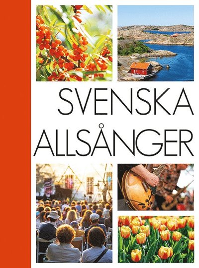 Cover for Svenska allsånger (Hardcover Book) (2022)