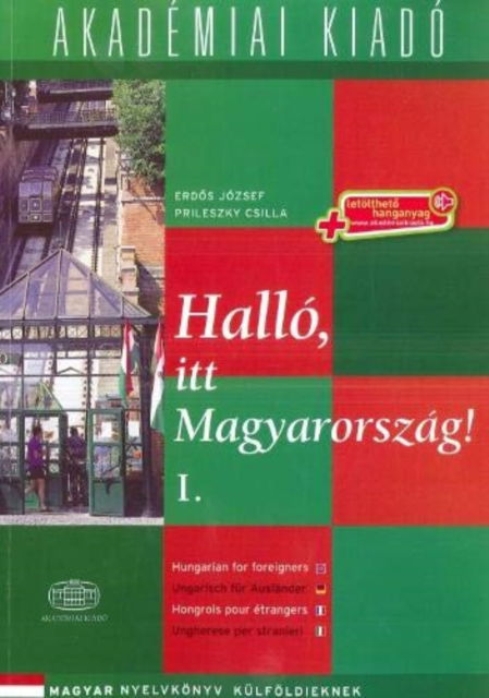 Cover for Hallo, Itt Magyarorszag! (Hungarian for Foreigners). by Direct Method (Bok) (2014)