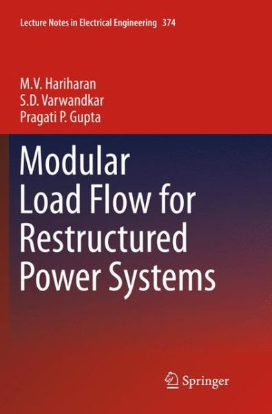 Cover for Hariharan · Modular Load Flow for Restruc (Book) (2018)