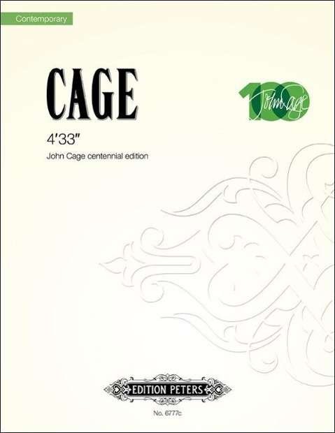 433 - John Cage - Bücher - FABER MUSIC - 9790300757773 - 1. April 2022