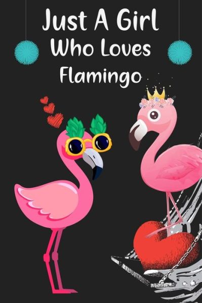 Cover for Cute Simple Press · Cute Notebook.Flamingo Notebook Wide Ruled Journal Set For Girls, Little Girl. Pink Flamingo Watercolor. (Wide Ruled ) (Paperback Book) (2020)