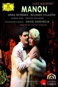 Cover for Netrebko / Villazon / Barenboi · Massenet: Manon (Blu-ray) [Widescreen edition] (2011)