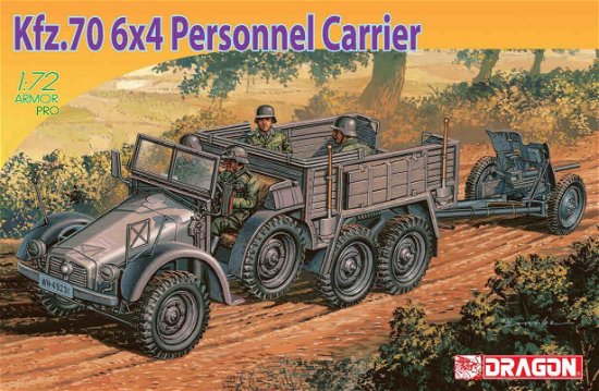 Cover for Dragon · 1/72 Kfz.70 6x4 Personnel Carrier (Legetøj)