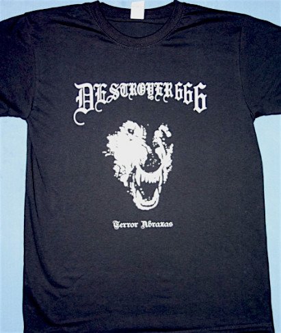 T/S Terror Abraxas - Deströyer 666 - Merchandise - Iron Pegasus Records - 0200000103774 - April 1, 2022