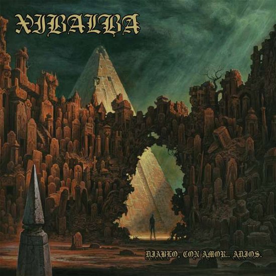 Cover for Xibalba · Diablo Con Amor Adios (Blue Vinyl) (7&quot;) (2017)