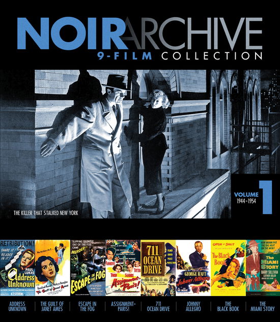 Blu-ray · Noir Archive Volume 1: 1944-1954 (9 Movie Collection) (Blu-ray) (2019)