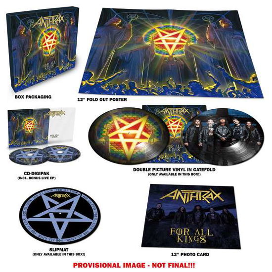 Cover for Anthrax · For All Kings (LP) [Limited edition] [Box set] (2016)