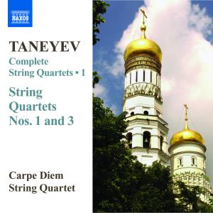 Complete String Quartets 1 - S. Taneyev - Musiikki - NAXOS - 0747313043774 - torstai 4. lokakuuta 2007