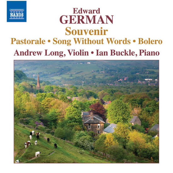 Cover for German / Long,andrew / Buckle,ian · Works for Violin &amp; Piano (CD) (2015)