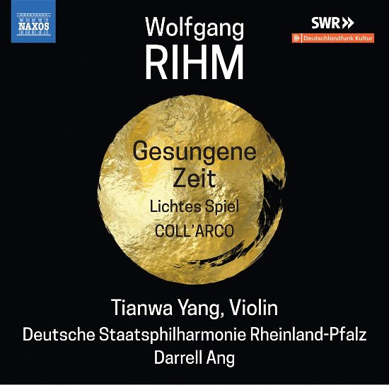 Cover for Yang / Deutschestaat / Ang · Wolfgang Rihm: Gesungene Zeit / Lichtes Spiel / CollArco (CD) (2019)