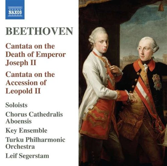 Cover for Turku Po / Segerstam · Ludwig van Beethoven: Cantata on the Death of Emperor Joseph II. Cantata on the Accession of Leopold II (CD) (2020)