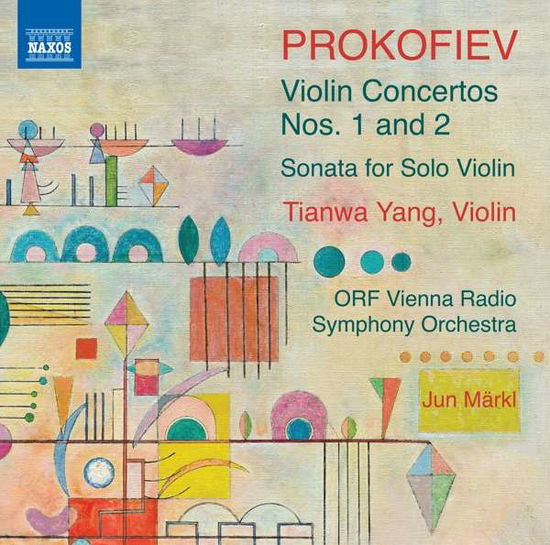 Cover for Yang / Orf Rso / Markl · Sergey Prokofiev: Violin Concertos Nos. 1 And 2 / Sonata For Solo Violin (CD) (2021)