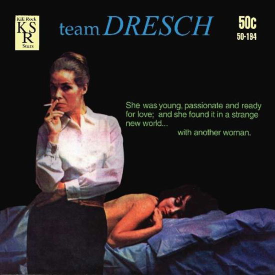 Cover for Team Dresch · Hand Grenade + 2 (LIMITED CLEAR VINYL) (LP) [Coloured edition] (2019)