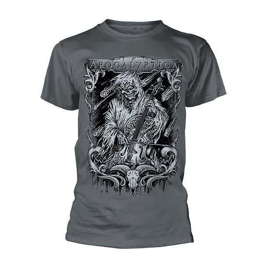 Cover for Apocalyptica · Stringsreaper (T-shirt) [size S] [Grey edition] (2018)