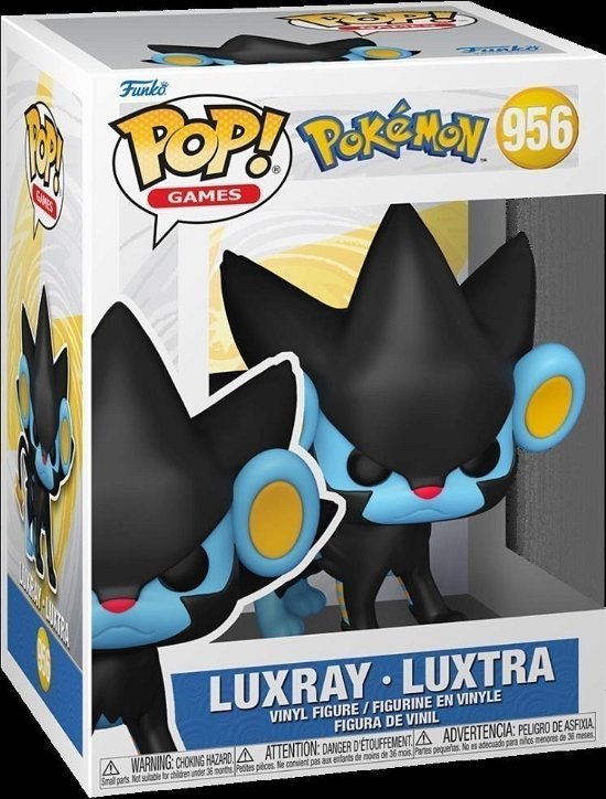 Pokemon POP! Games Vinyl Figur Luxray (EMEA) 9 cm - Funko - Merchandise - Funko - 0889698709774 - 24. februar 2024