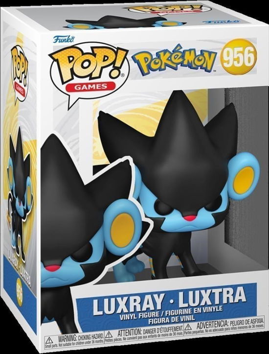 Pokemon POP! Games Vinyl Figur Luxray (EMEA) 9 cm - Funko - Merchandise - Funko - 0889698709774 - 24. Februar 2024