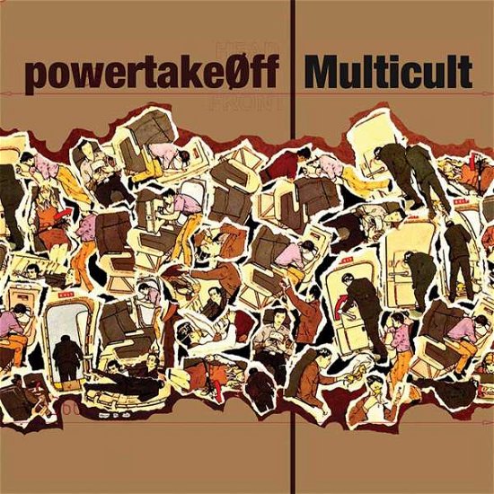 Cover for Multicult / Power Take Off · Split (7&quot;) [Limited edition] (2016)