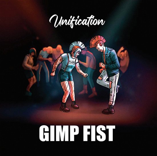 Unification (Transparent Red / Blue Splashes Vinyl) - Gimp Fist - Musiikki - SUNNY BASTARDS - 4059251628774 - perjantai 19. huhtikuuta 2024