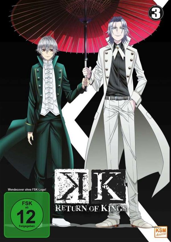 Cover for N/a · K - Return of Kings - Staffel 2.3: Episode 10-13 (DVD) (2018)