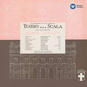 Cover for Giacomo Puccini  · Manon Lescaut (CD)
