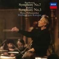 Cover for Herbert Von Karajan · Beethoven: Symphony No.7. Brahms: Symphony No.3 (CD) [Japan Import edition] (2013)