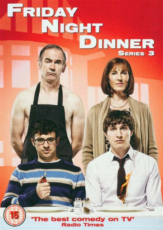 Cover for Friday Night Dinner S3 (DVD) (2015)