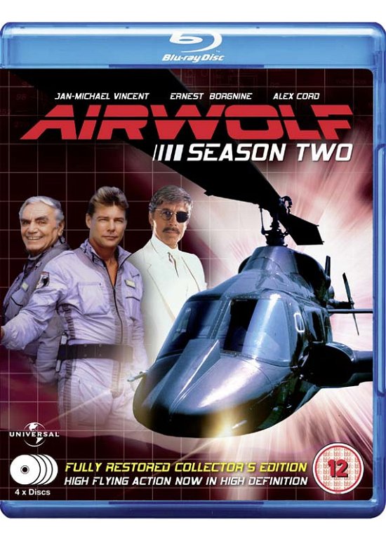 Cover for Airwolf Series 2 · Airwolf Season 2 (Blu-ray) (2014)