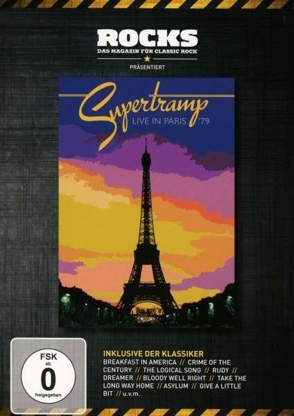 Cover for Supertramp · Live In Paris 79 (DVD) [Rocks edition] (2017)