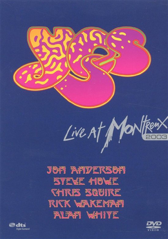 Cover for Yes · Live At Montreux 2003 (137 min.) (DVD) (2014)