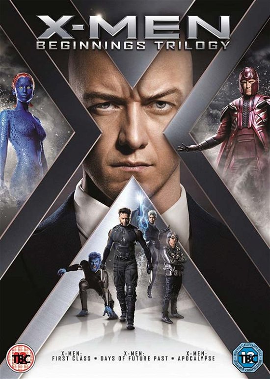 Cover for Xmen Beginnings Trilogy · X-Men - The Beginnings Trilogy (3 Films) (DVD) (2017)