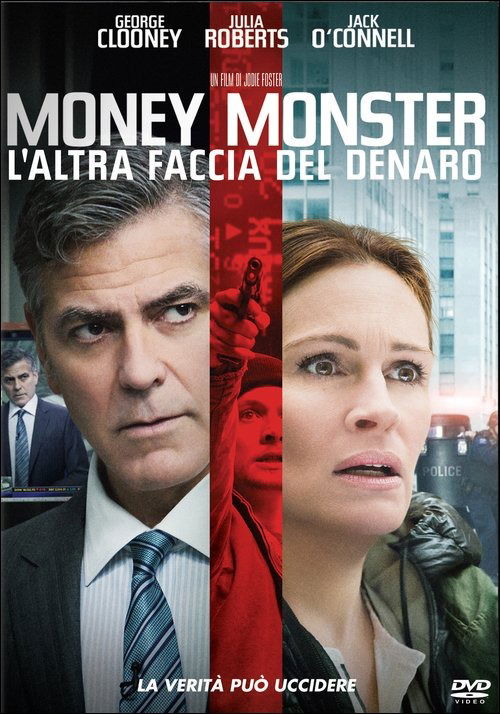 Cover for George Clooney,giancarlo Esposito,jack O'connell,julia Roberts,dominic West · Money Monster - L'altra Faccia Del Denaro (DVD) (2016)