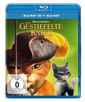 Cover for Keine Informationen · Der Gestiefelte Kater (Blu-ray 3d+blu-ray) (Blu-Ray) (2021)
