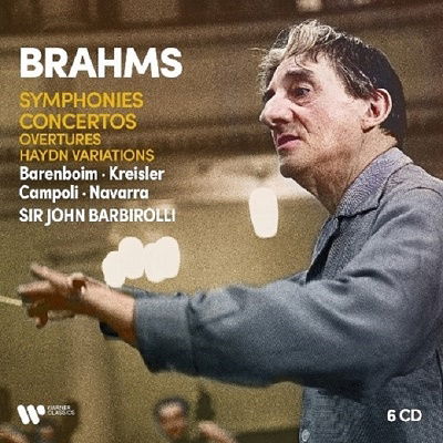 Brahms: The Complete Symphonies & Concertos - Sir John Barbirolli - Musique - CATALOGUE - 5054197205774 - 17 mars 2023