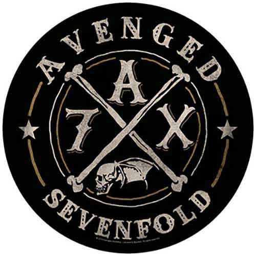 Cover for Avenged Sevenfold · A7x (Backpatch) (Patch) [Black edition] (2019)