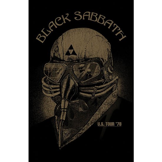 Black Sabbath Textile Poster: Us Tour '78 - Black Sabbath - Produtos -  - 5055339794774 - 