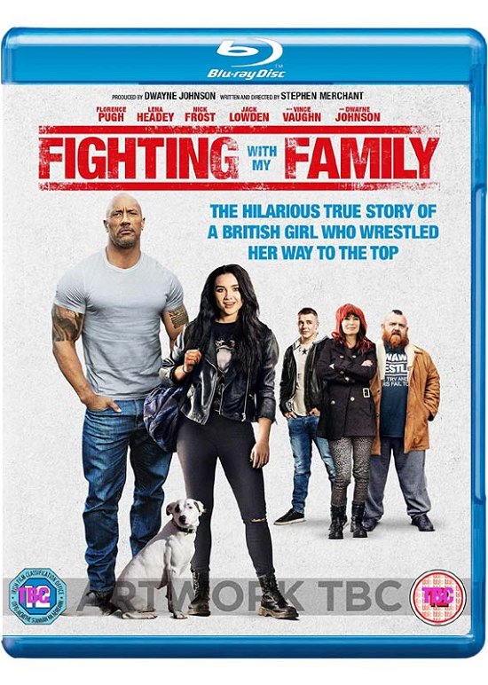 Cover for Fighting With My Family (Blu-ray) (2019)