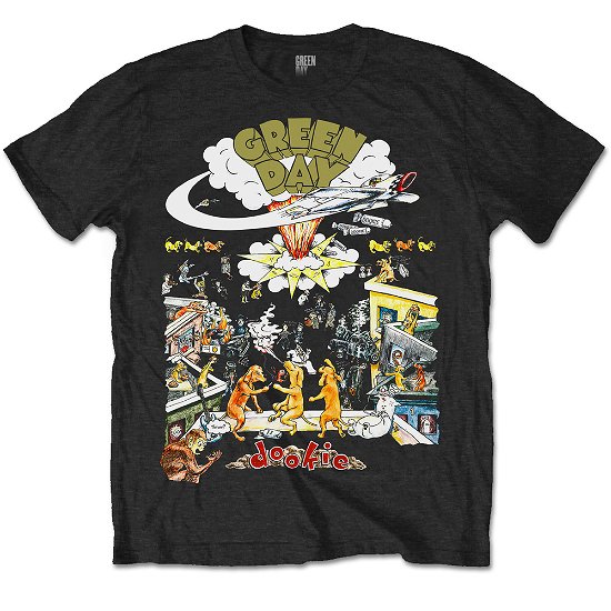 Green Day Unisex T-Shirt: 1994 Tour - Green Day - Merchandise - Unlicensed - 5055979967774 - 12. december 2016