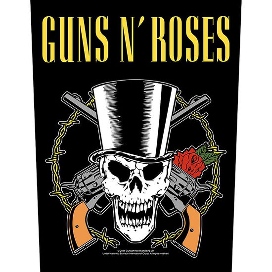 Guns N' Roses Back Patch: Skull & Guns - Guns N Roses - Fanituote -  - 5056365727774 - 