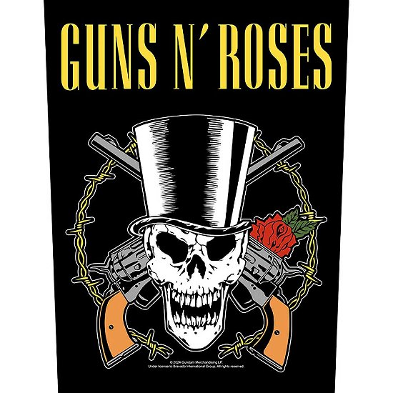 Cover for Guns N Roses · Guns N' Roses Back Patch: Skull &amp; Guns (MERCH)
