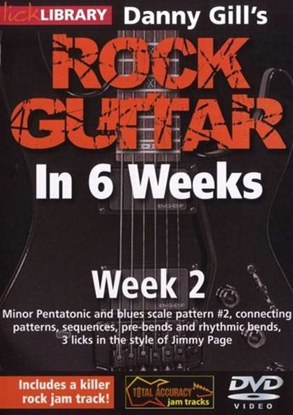 Cover for Danny Gill · Rock Guitar In 6 Weeks Danny Gill Week 2 (DVD) (2012)