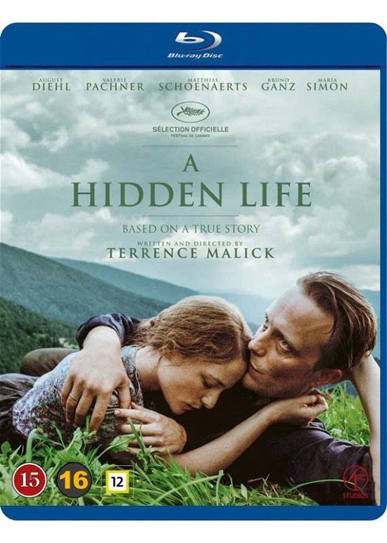Cover for A Hidden Life (Blu-ray) (2020)