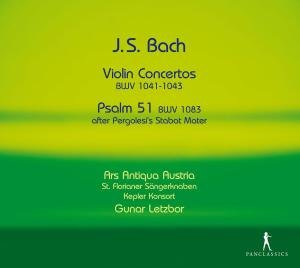 Cover for Bach.j.s. / Letzbor · Violinkonzerte Bwv 1041-1043 (CD) [Digipack] (2012)