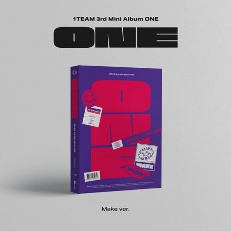 Cover for 1team · One (Make Ver.) (CD/Merch) [Make edition] (2019)
