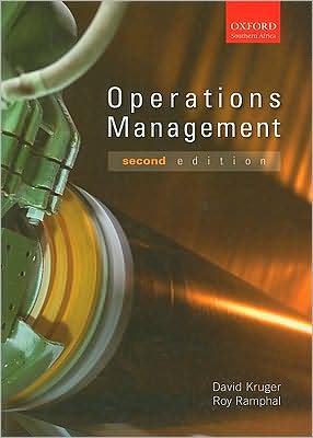 Cover for David Kruger · Operations Management (Pocketbok) [2 Rev edition] (2009)