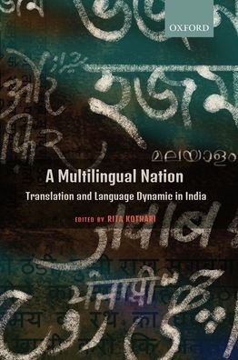 Cover for A Multilingual Nation: Translation and Language Dynamic in India (Hardcover Book) (2018)
