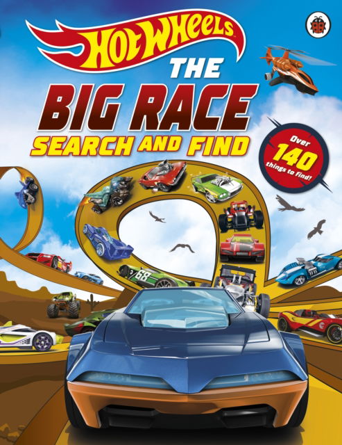 Cover for Hot Wheels · Hot Wheels: The Big Race: Search and Find - Hot Wheels (Taschenbuch) (2024)