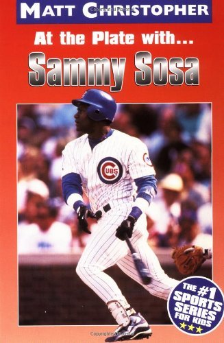 Cover for Matt Christopher · At the Plate with...Sammy Sosa (Paperback Bog) (1999)